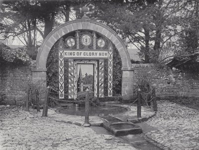 Tissington Well Dressing, Dressing the Wells by J. Benjamin Stone